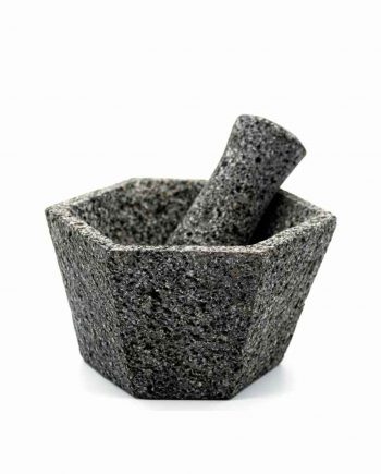 Mortero grande hexágono