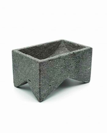 Salsero liso con 4 patas