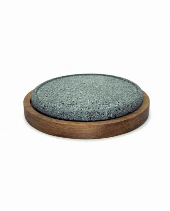 Tabla redonda en base redonda Madera de parota